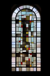 Vitrail non figuratif
