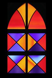 Vitrail géométrique
