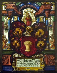 Wappenscheibe Marquard Zehender