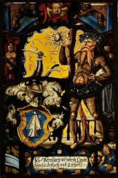 Wappenscheibe Bernhard von Werdt