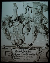 Wappenscheibe Daniel Fellenberg