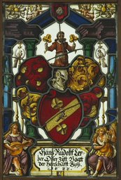 Wappenscheibe Hans Rudolf Lerber