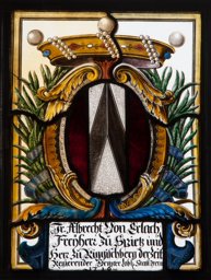 Wappenscheibe Albrecht von Erlach