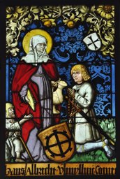 Figurenscheibe Hans Albrecht von Mülinen