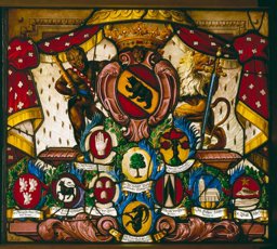 Standesscheibe Bern mit Ratswappen