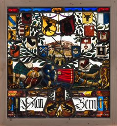 Ämterbaumscheibe Bern mit Herzog Berchtold V. von Zähringen