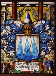 Wappenscheibe Freiherrschaft Spiez