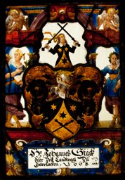 Wappenscheibe Johannes Steck (Stäck)