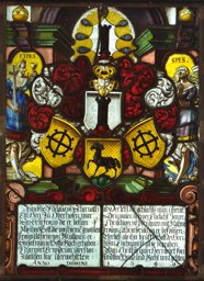 Gedenkscheibe Niklaus III. von Scharnachtal