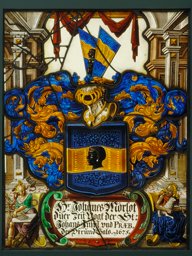 Wappenscheibe Johannes Morlot