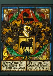 Wappenscheibe Samuel Frisching d. J.