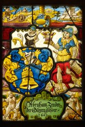 Wappenscheibe Abraham Zeender
