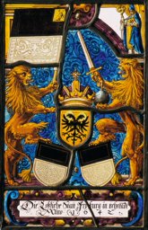 Standesscheibe Freiburg 1642