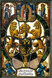 Standesscheibe Freiburg um 1650