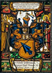 Wappenscheibe Rudolf Techtermann 1684