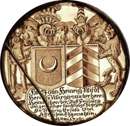 Wappenscheibe Johann Heinrich Wild und Maria Ursula von Affry 1710