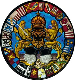 Ämterscheibe Freiburg um 1620