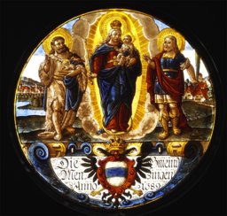 Gemeindescheibe Menzingen