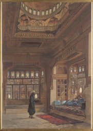 An apartment in the harem of the Sheikh Sadat, Cairo