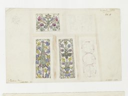 Stucco and glass windows in the house of Dr. Abbott