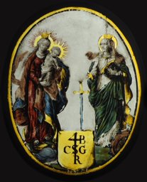 Vierge à l'Enfant et sainte Catherine